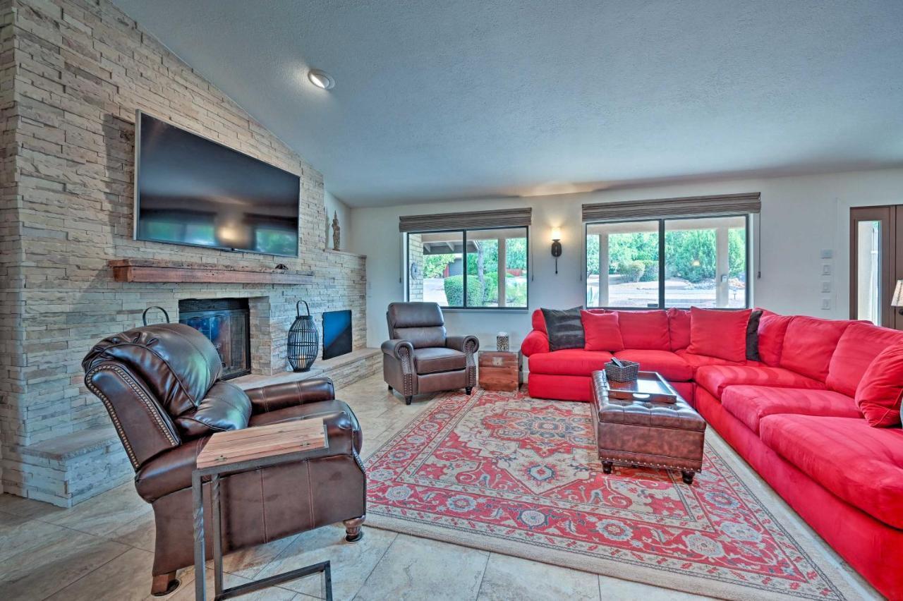 Peaceful Sedona Home Red Rock Views And Patio! Exterior photo