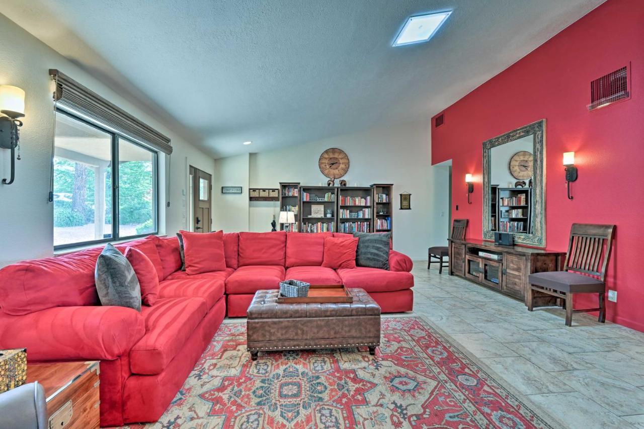 Peaceful Sedona Home Red Rock Views And Patio! Exterior photo